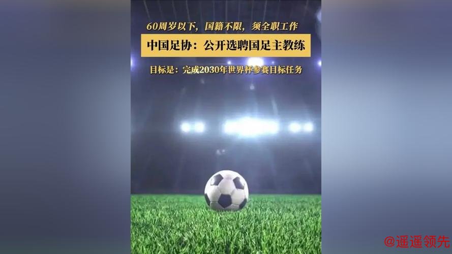 中国足协公开选聘国足主教练 目标参加2030世界杯