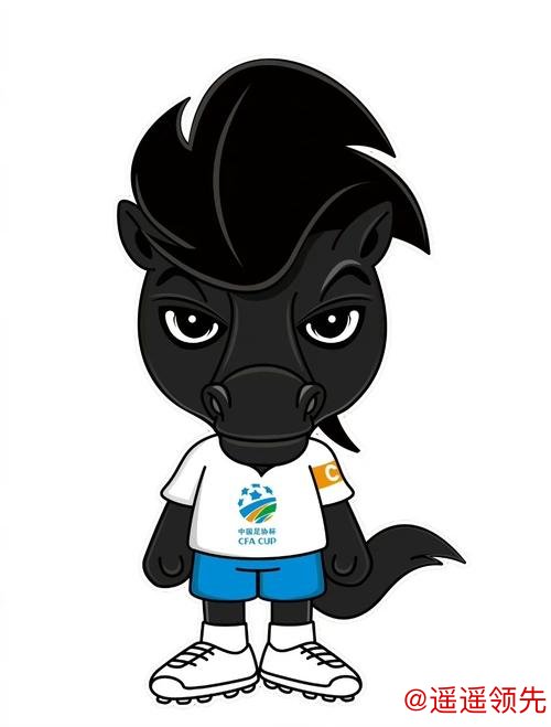 中国足协杯官方吉祥物“黑马队长”亮相